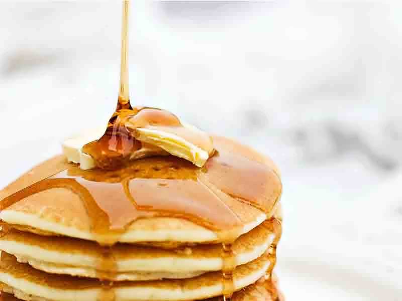 طرز تهیه پنکیک رژیمی با جوپرک و عسل