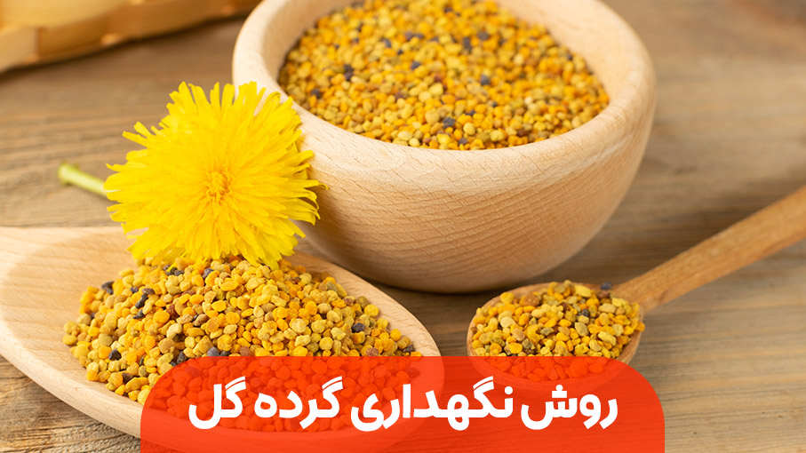 از گرده گل چگونه نگهداری کنیم؟