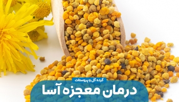 درمان معجزه آسای پروستات با گرده گل!