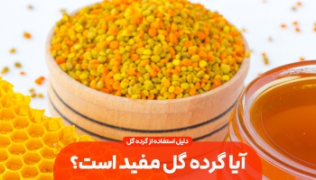 چند دلیل قانع کننده برای استفاده از گرده گل!!
